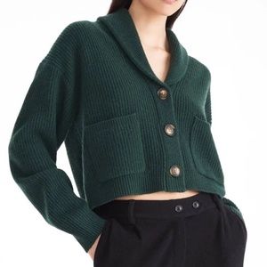 Only One Piece!!!Cashmere Shawl Cardigan from NakedCashmere